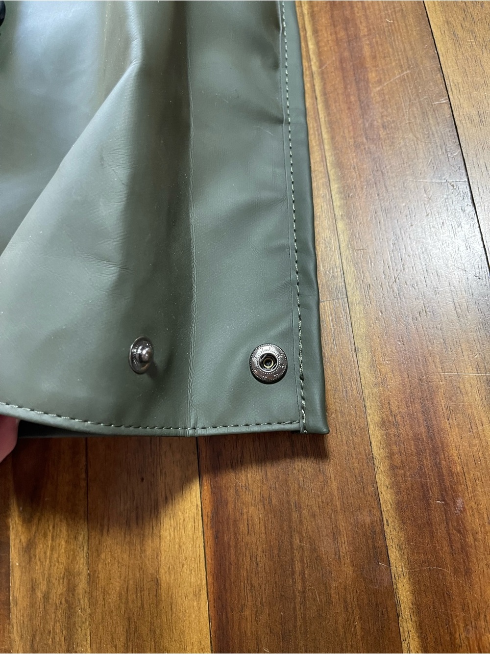 RAINS rolltop Rucksack green - Picture 8 of 16